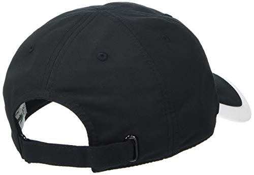 Lacoste Men's Lacoste Sport Big Croc Semi Fancy Microfiber Cap Hat, -black/White, ONE