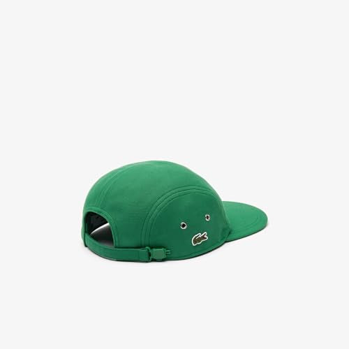 Lacoste Unisex Girolle Organic Cotton Piqué Cap, ROQUETTE, L