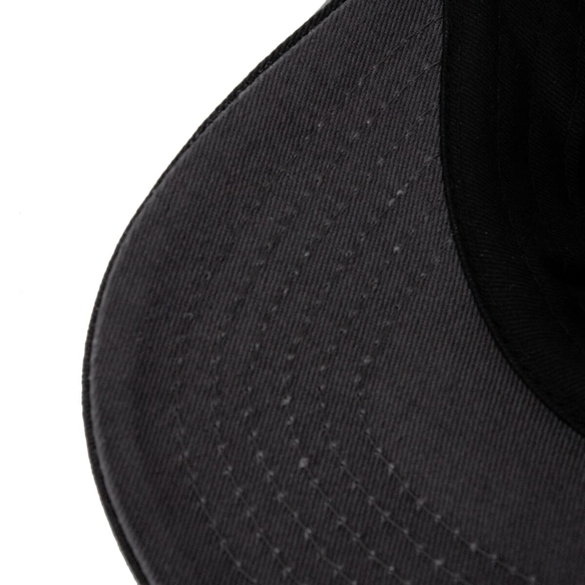 Calvin Klein Men's Classic Cotton 6 Panel Cap - One Size - Black/Charcoal